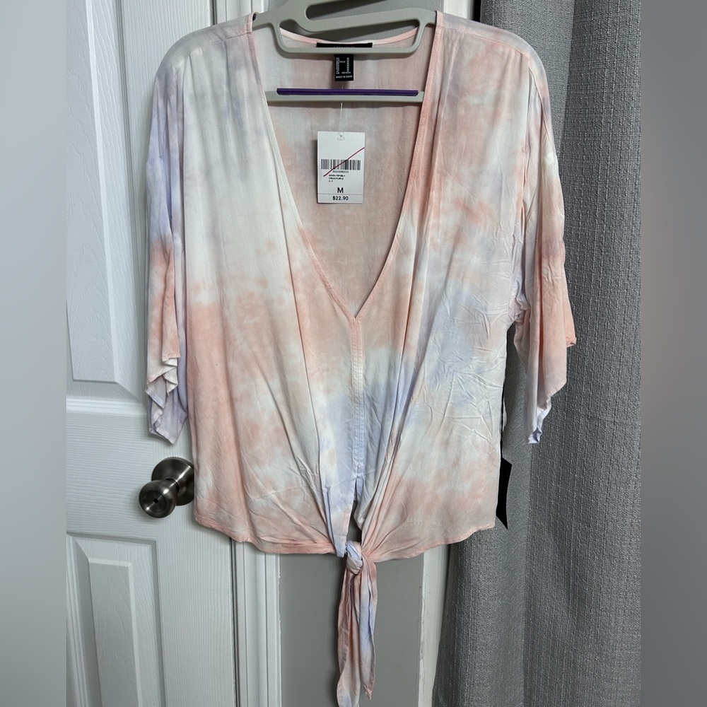 Forever 21 dye blouse